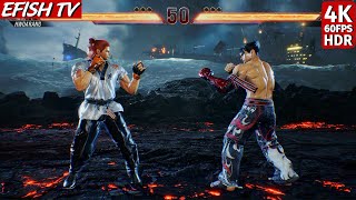 Hwoarang vs Jin Hardest AI  Tekken 8  4K 60FPS HDR [upl. by Combe900]