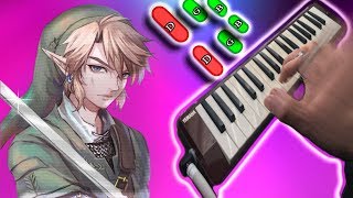 The legend of zelda song 🎹 TUTORIAL Melodica Facil 32 keys [upl. by Eatnoed]