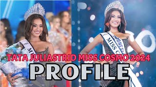 Profil Ketut Permata Juliastrid Pemenang Miss Cosmo 2024 [upl. by Angelo]