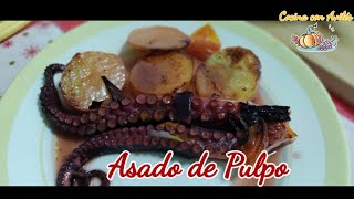 Asado de Pulpo con Patatas al Horno [upl. by Ahsenhoj239]