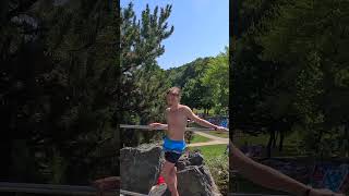 🤭 Super Jump 😁 at Thermal Spa Loipersdorf 🇦🇹 [upl. by Yrod]