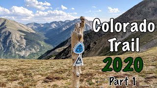 Colorado Trail 2020  Unsupported FKT Attempt [upl. by Limemann]