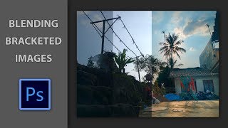 EXPOSURE BRACKETING DENGAN KAMERA ANDROID  PHOTOSHOP TUTORIAL [upl. by Rosen]