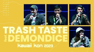 Kawaii Kon 2023 Trash Taste Ft DemonDice [upl. by Godfree821]