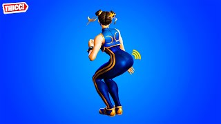 Fortnite Chun Li Pay it Off Emote 1 Hour Version 🍑😘 Epic Dance Move 😍🔥 [upl. by Ahsinel933]