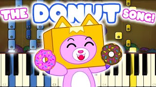 THE DONUT SONG 🎵  LankyBox [upl. by Nodnarb]