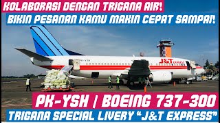 Kirim paket dengan JampT lebih cepat JampT kerjasama dengan Trigana Air [upl. by Kilk]