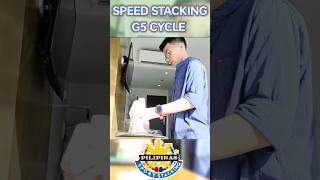 Speed Stacks Fast G5 Cycle in 5888 Seconds cupstacking fast shorts [upl. by Gabie]