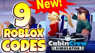 Cabin Crew Simulator Roblox 9 SECRET CODES ALL WORKING CODES [upl. by Nyra]