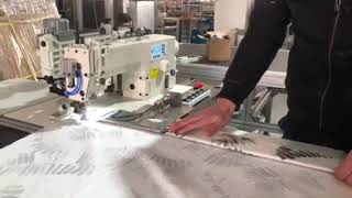 How to Hem amp Insert Curtain Buckram Easily  SCT23L01 Fully Automatic Curtain Hemming Workstation [upl. by Oivlis]