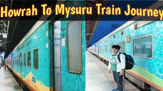 Kolkata To Ooty By Train 2023  35 Hours Train 🚆 Journey  22817 Howrah Mysore Superfast Express [upl. by Nahsad]