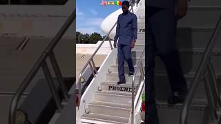 Larrivée au ÉtatsUnis 🇺🇲 du président BASSIROU DIOMAYE FAYE 🇸🇳 [upl. by Khajeh836]