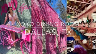 XOXO dining Dallas TX for Brunch [upl. by Beatrix545]