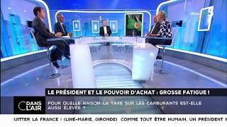 Le président et le pouvoir dachat  grosse fatigue   Les questions SMS cdanslair 31102018 [upl. by Pish]