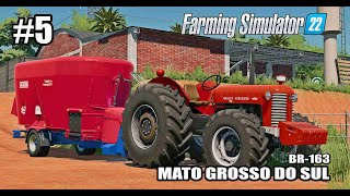 ALIMENTANDO AS VACAS  FARMING SIMULATOR 22  5 [upl. by Imarej371]