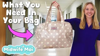 What To Pack In My Hospital Bag [upl. by Yrallih]