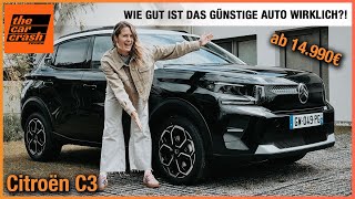 Citroen C3 im Test 2024 Wie gut ist das Auto ab 14990€ wirklich Fahrbericht  Review  Preis [upl. by Eltsirc]