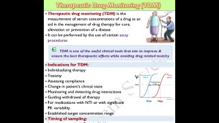 🔴 1 Introduction to Therapeutic Drug Monitoring DrHazem Sayed [upl. by Adnawed]