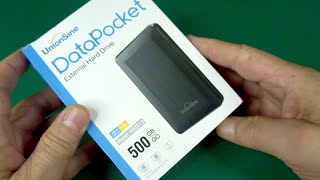 UnionSine HDD 25 Inch 500 Gb Portable External Hard Drive USB30 link in the description [upl. by Sonny62]