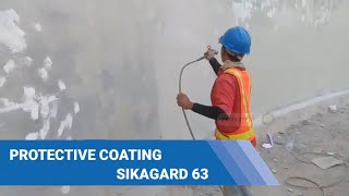 Protective Coating Sikagard 63 N [upl. by Pierro]