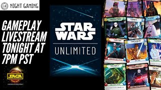 Special Guest Banana Crapshoot from SAGA Star Wars Unlimited Gameplay Livestream [upl. by Drisko681]