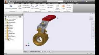 Autodesk Inventor 2014  Derived Assemblies [upl. by Gibert]