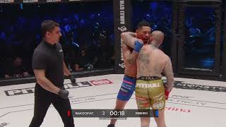 VASO BAKOCEVIC VS ALEXANDRE RIBEIRO FULL FIGHT [upl. by Devy602]