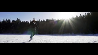 Du patin à glace sur le Lac Genin [upl. by Swihart]