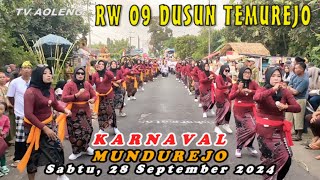 KARNAVAL MUNDUREJO RW 09 DUSUN TEMUREJO MUNDUREJO UMBULSARI JEMBER SABTU 28 SEPTEMBER 2024 [upl. by Yar709]