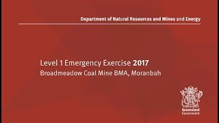 Level 1 Emergency 2017  Broadmeadow Coal Mine [upl. by Oicirbaf]