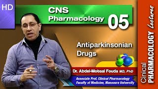 CNS Pharmacology Ar 05 Antiparkinsonian drugs [upl. by Atiuqram]