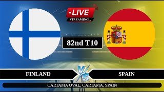 🔴Live FIN vs ESP 82nd T10 Live  European T10 Live Score  Finland vs Spain Live [upl. by Kalinda]