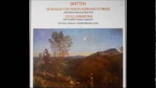 Britten  Serenade for Tenor Horn and Strings Op 31 Part 22 [upl. by Einwat]