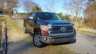 2016 Toyota Tundra 1794 4x4  Whats New E85 and more standard tech [upl. by Aiclid126]