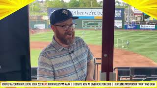 Give Local York 2023 LIVE from WellSpan Park [upl. by Aneger]