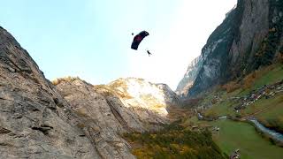 Base Jump  Lauterbrunnen  FPV [upl. by Clarisa139]