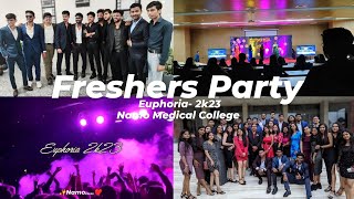 Freshers Party  Euphoria 2k23  Namo Medical College  GMC Silvassa❤️  Helix 2k23✨ [upl. by Ariew]