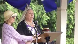 Queen Victoria Speech in Burnaby Village Museum [upl. by Niffirg]