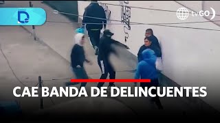 Cae banda de delincuentes  Domingo al Día  Perú [upl. by Nace]