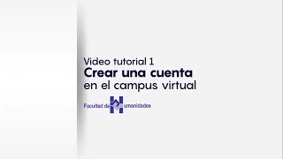 Video tutorial 1 crear cuenta nueva  Facultad de Humanidades USAC [upl. by Nnylyahs]