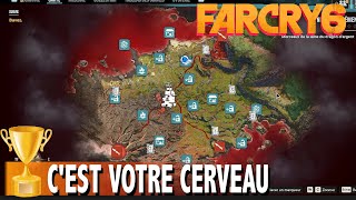 TOUS LES LIEUX DE LESPRIT DE VAAS  TROPHÉE  SUCCÈS CEST VOTRE CERVEAU  FAR CRY 6 [upl. by Ulla]