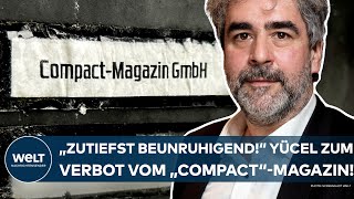 YÜCEL quotZutiefst beunruhigend Auch quotCompactquot ist durch das Pressegesetz geschütztquot Magazin verboten [upl. by Daren62]