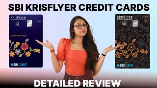 New Launch KrisFlyer SBI Card KrisFlyer SBI Card Apex  Features and Benefits 🥳 [upl. by Estell]