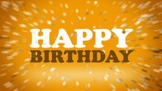 Matt Houston  Happy Birthday Lyrics video officiel [upl. by Julietta530]