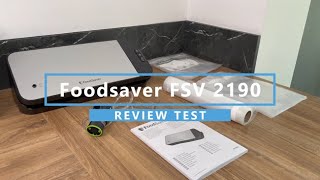 Budget Foodsaver vacuummachine  Foodsaver FSV2190 Review [upl. by Roberts438]