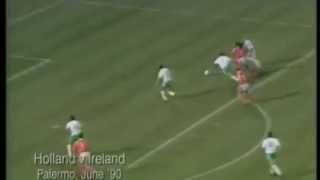 Ireland 1  1 Holland  World Cup 1990  HD [upl. by Albertson]