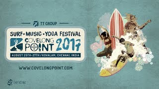 Covelong Point Surf Music and Yoga Festival 2017 South India [upl. by Ahseym78]