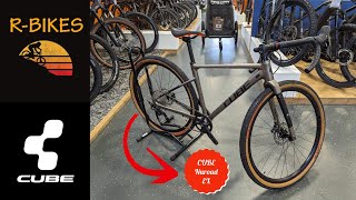 Cube Nuroad EX GRAVEL BIKE 2022 flashstonenorange WALKAROUND REVIEW cube [upl. by Schou351]