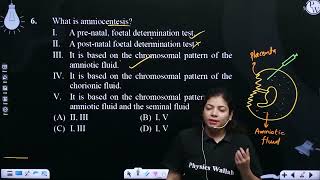 What is amniocentesis Iampnbsp ampnbsp A prenatal foetal determination test IIampnbsp ampnbspA [upl. by Inimak410]