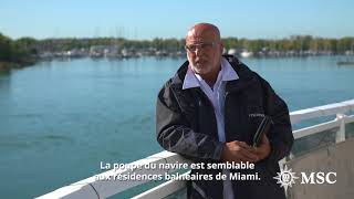 MSC Seaside Interview  En symbiose avec la mer [upl. by Aneled]